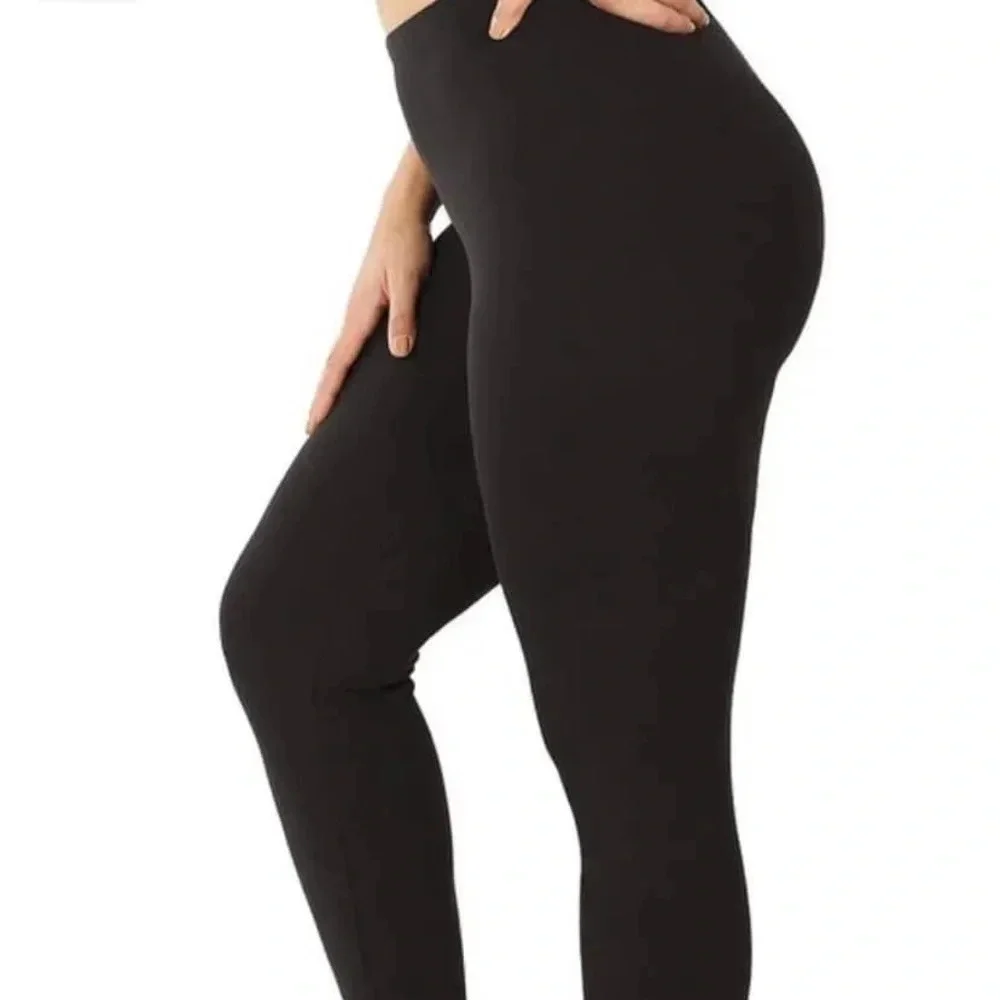 Zenana Black leggings - Picture 1 of 1